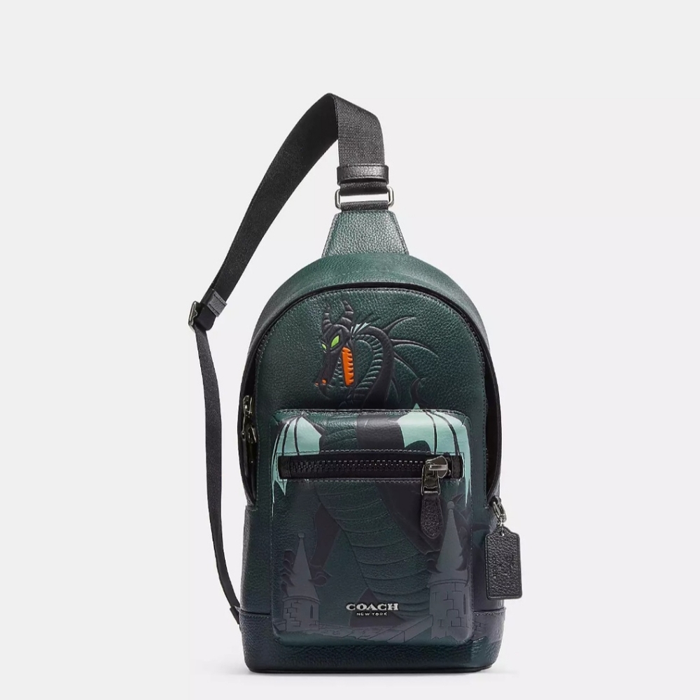 Coach x Disney Malificent West pack